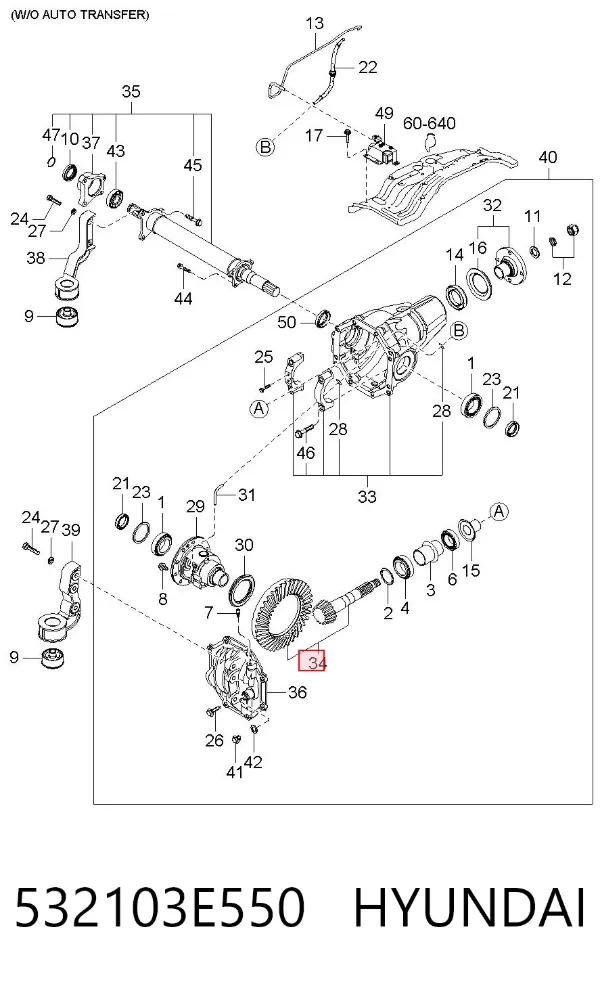  532103E550 Hyundai/Kia