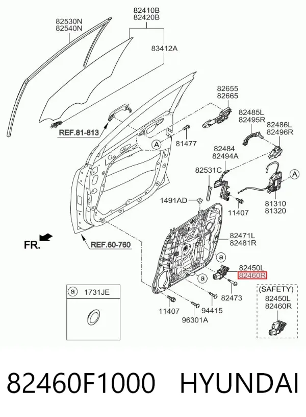  82460F1000 Hyundai/Kia