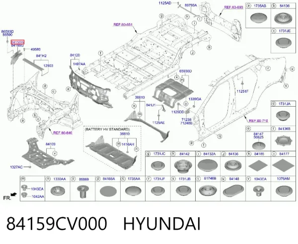  84159CV000 Hyundai/Kia