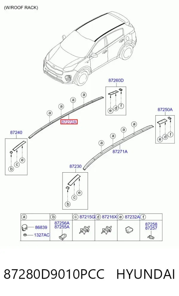  87280D9010PCC Hyundai/Kia