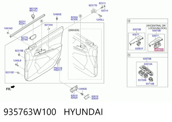  935763W100 Hyundai/Kia