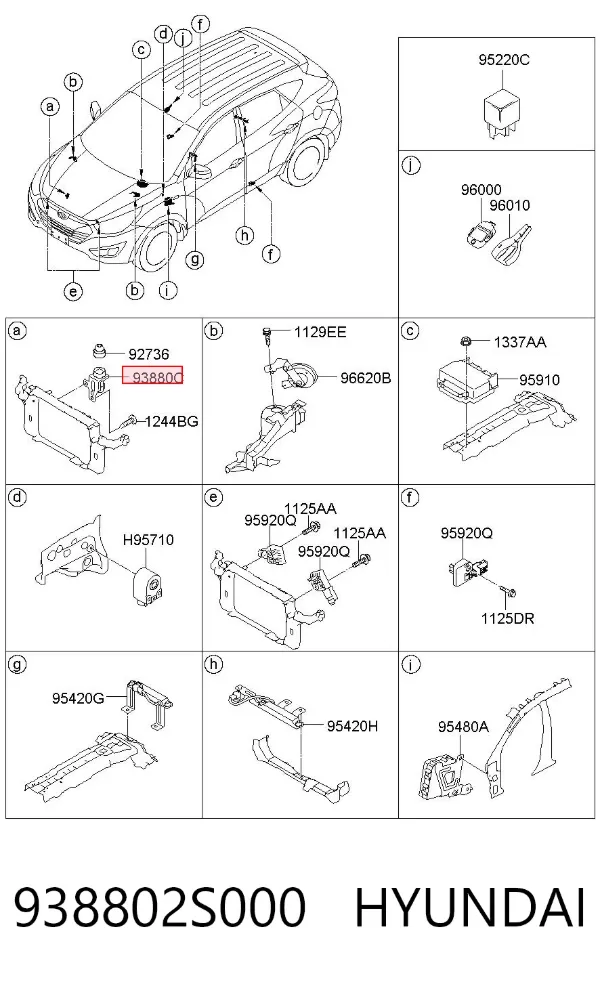  938802S000 Hyundai/Kia