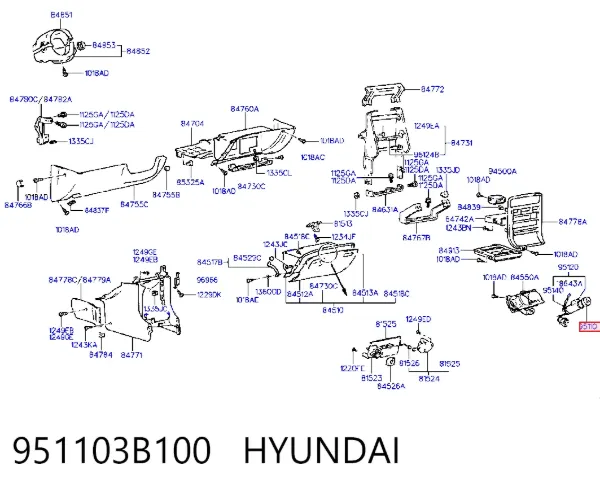 Zapalniczka Hyundai Sonata IV