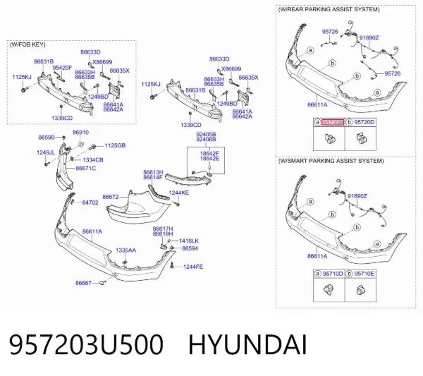  957203U500 Hyundai/Kia