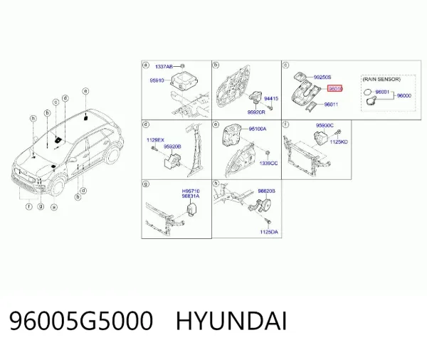  96005G5000 Hyundai/Kia
