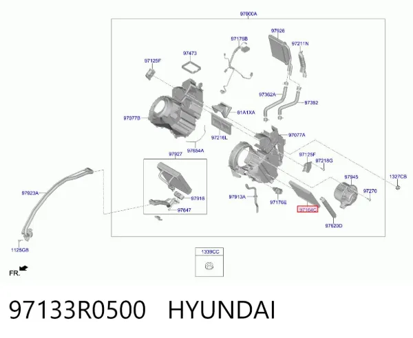 Filtr kabiny 97133R0500 Hyundai/Kia