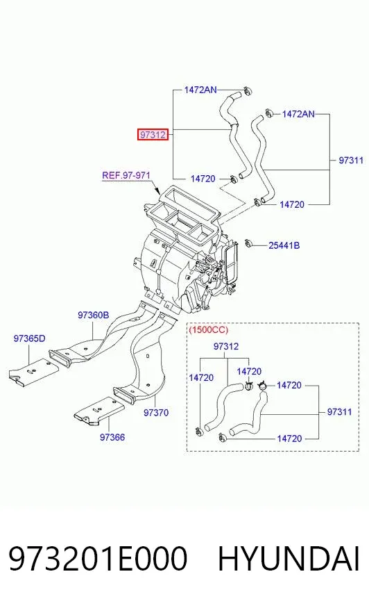  973201E000 Hyundai/Kia