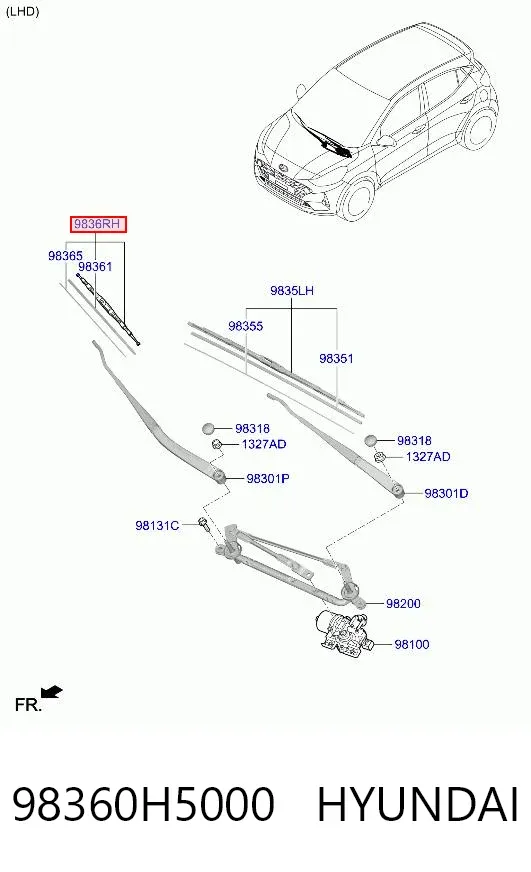 98360H5000 Hyundai/Kia