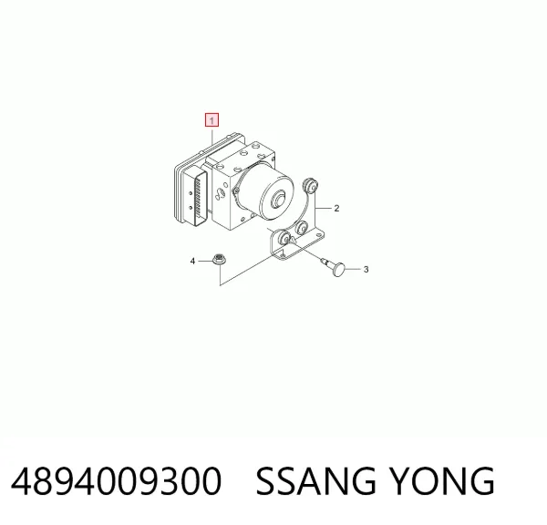 Sterownik ABS  hydrauliczny SsangYong Kyron 