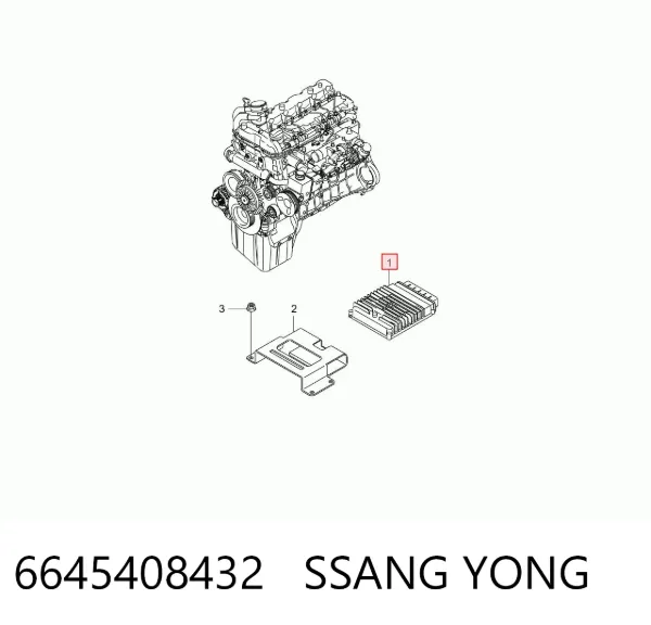 Sterownik silnika SsangYong Kyron 