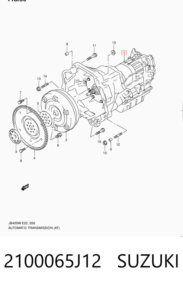 Automatyczna skrzynia biegów, kompletna Suzuki Grand Vitara JB