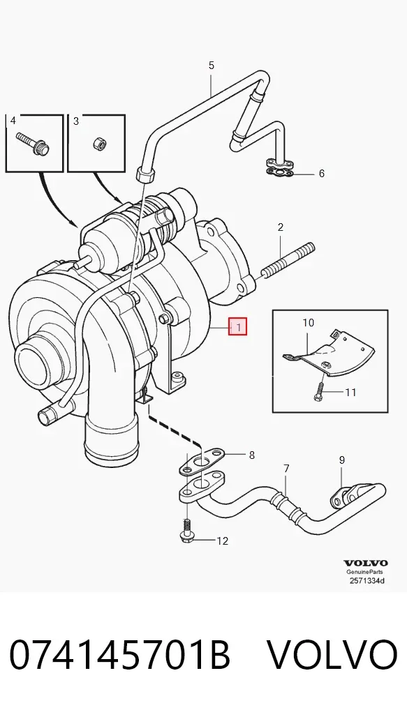 Turbina Volvo 850 LS