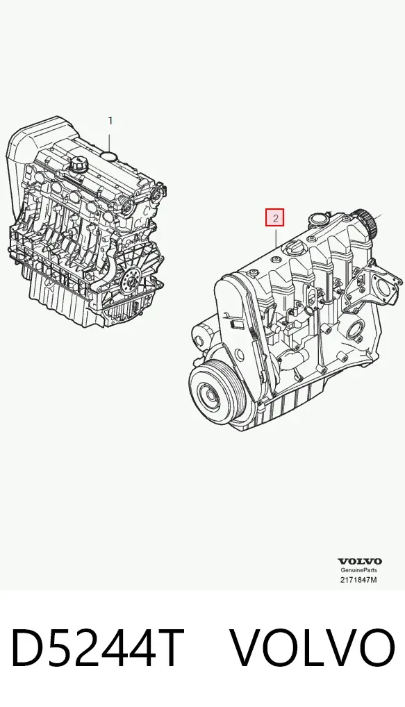 Silnik w komplecie Volvo S80 I