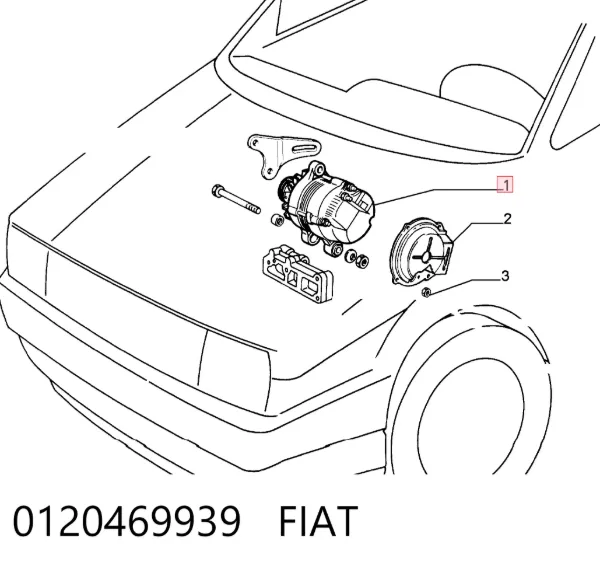 Alternator Fiat Tempra 159