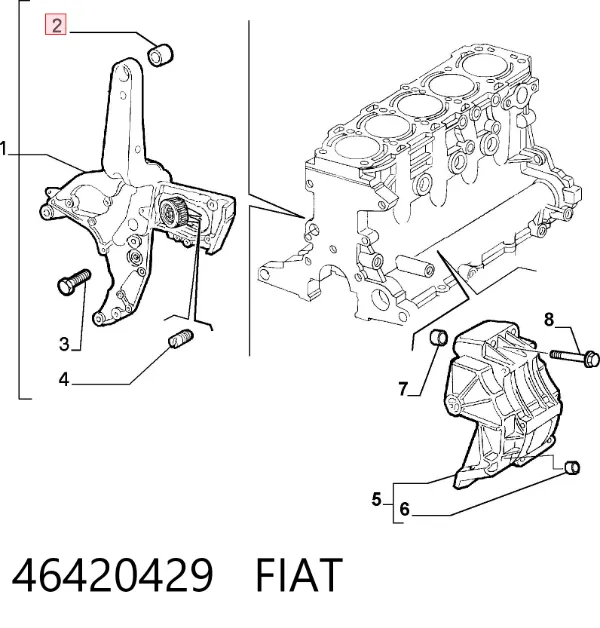 Końcówka drążka kierowniczego zewnętrzna 46420429 Fiat/Alfa/Lancia