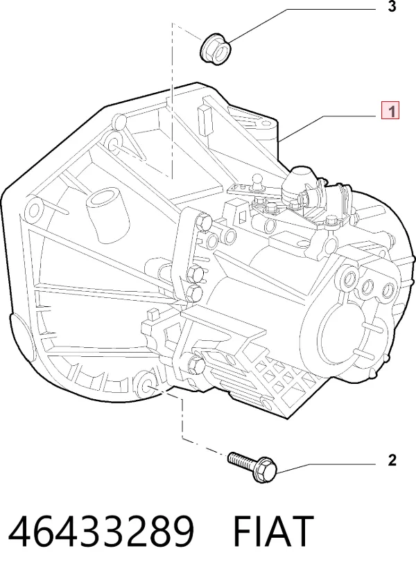 Mechaniczna skrzynia biegów w komplecie Alfa Romeo 147 937