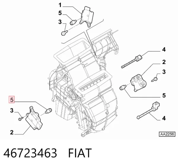 Zestaw sprzęgła (3 części) 46723463 Fiat/Alfa/Lancia