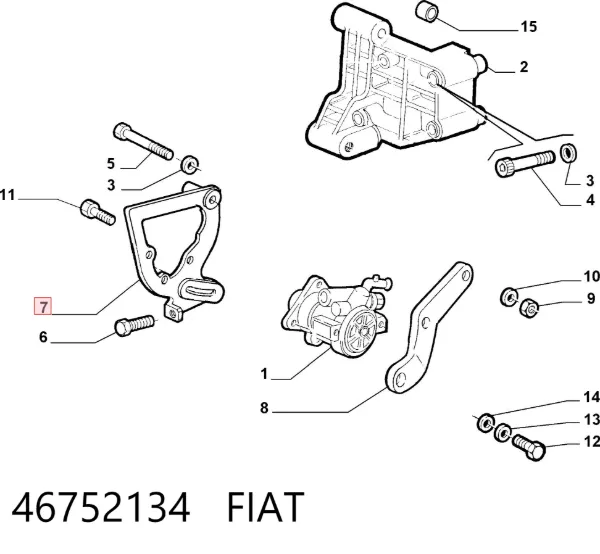  46752134 Fiat/Alfa/Lancia