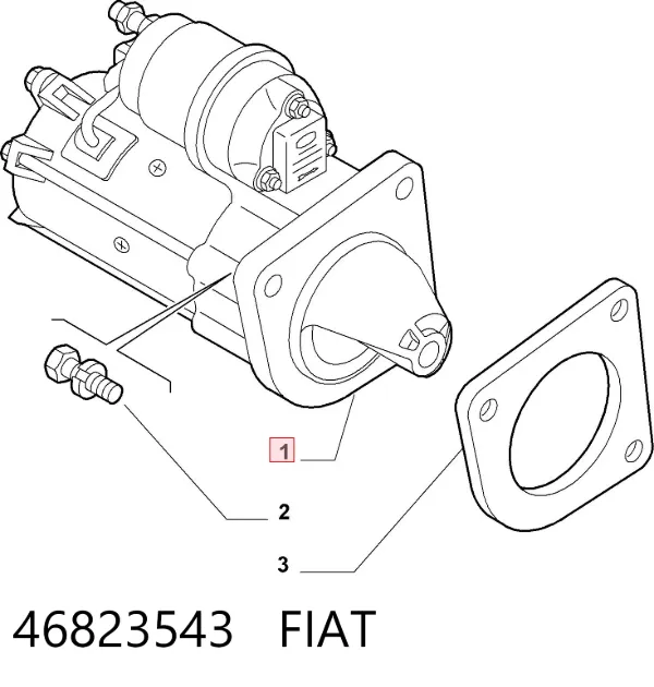 Rozrusznik 46823543 Fiat/Alfa/Lancia