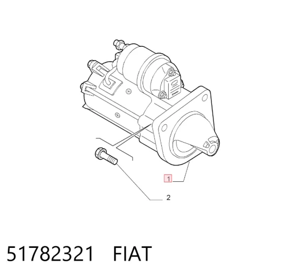 Rozrusznik 51782321 Fiat/Alfa/Lancia