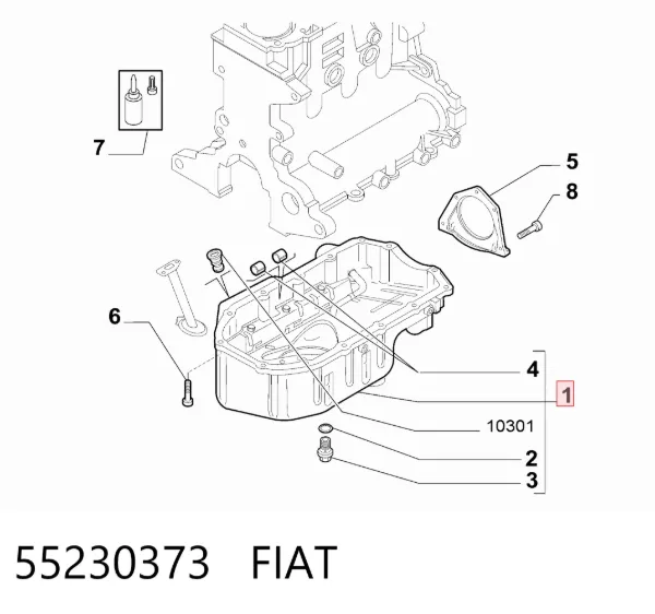 Miska olejowa silnika Suzuki Vitara LY