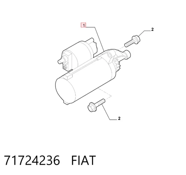 Rozrusznik 71724236 Fiat/Alfa/Lancia