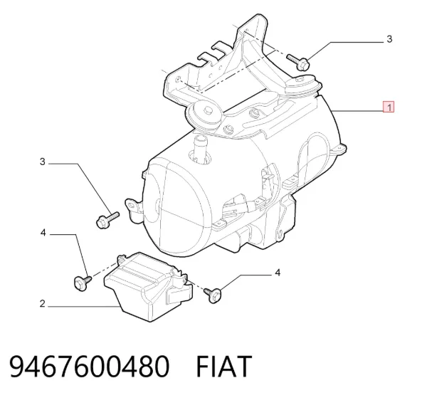 Pompa wspomagania hydraulicznego kierownicy 9467600480 Fiat/Alfa/Lancia