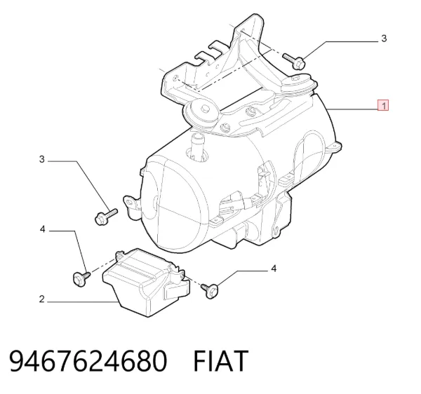 Pompa wspomagania hydraulicznego kierownicy 9467624680 Fiat/Alfa/Lancia