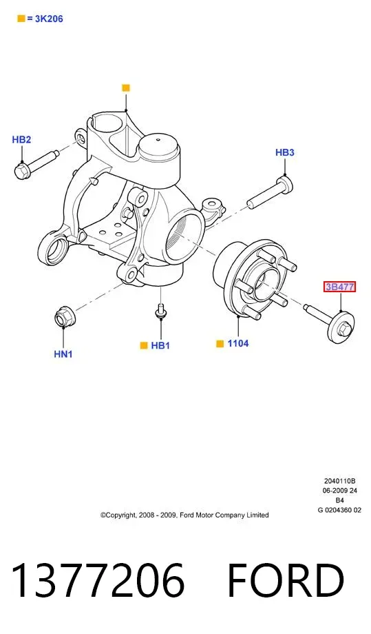  1377206 Ford