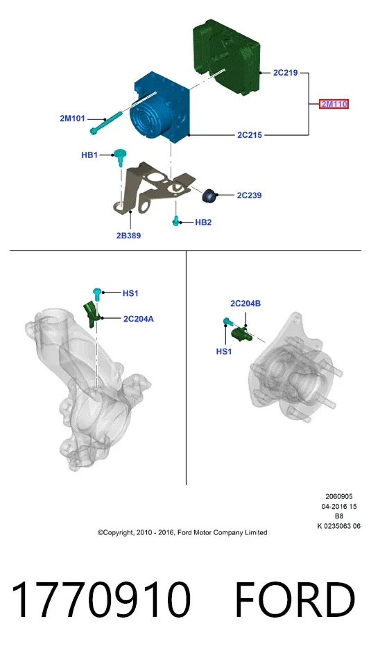 Sterownik ABS  hydrauliczny Ford Focus III