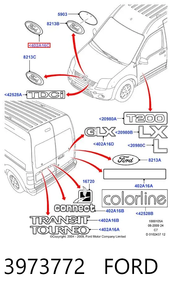  3973772 Ford