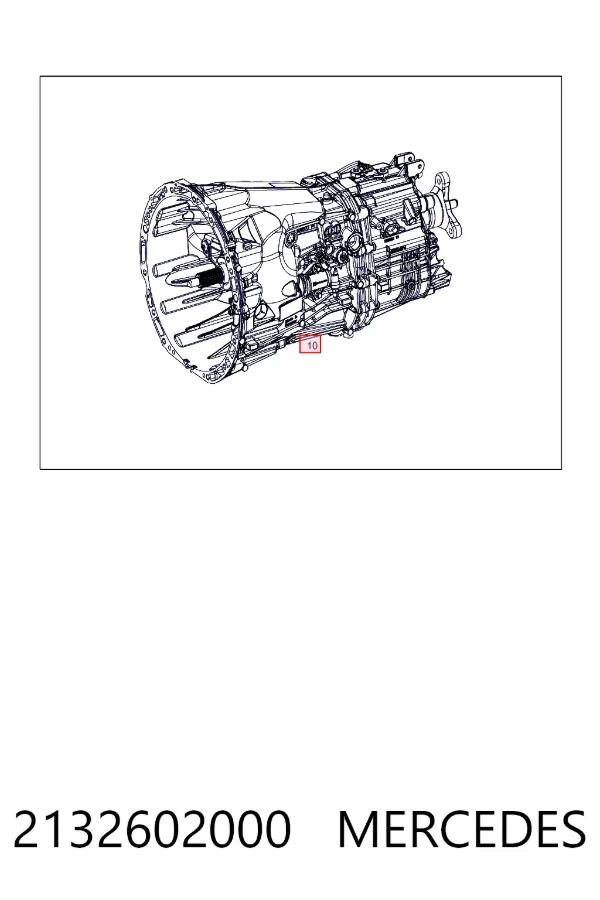 Mechaniczna skrzynia biegów w komplecie Mercedes C W205