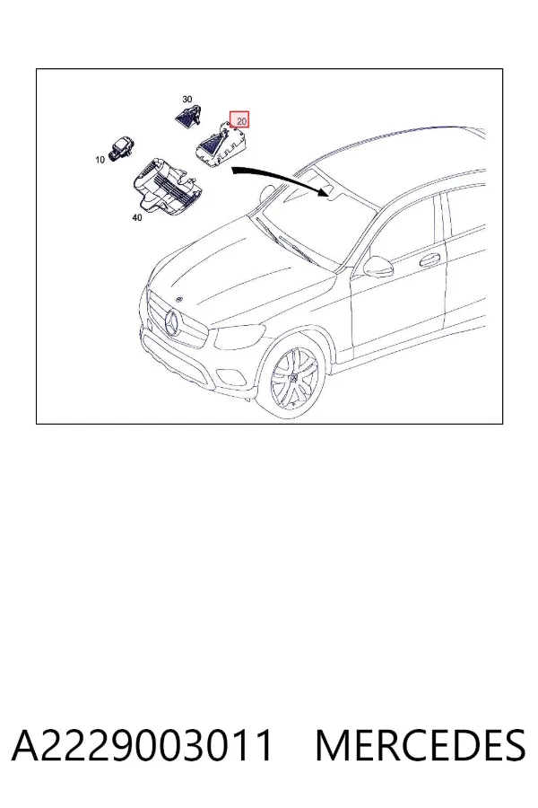  A2229003011 Mercedes