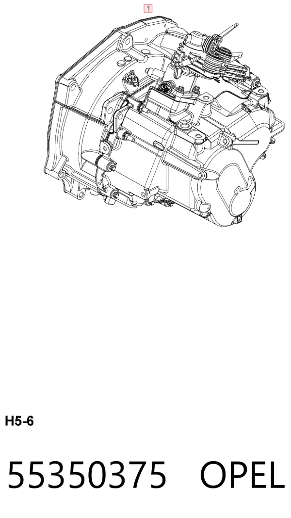Mechaniczna skrzynia biegów w komplecie Opel Signum 