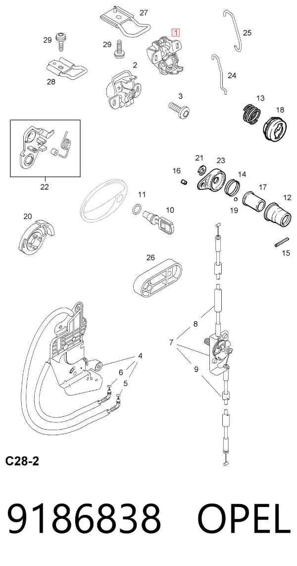  9186838 Opel