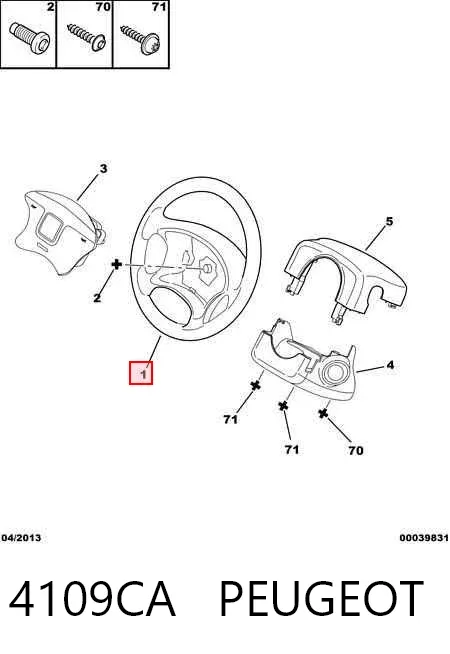 Kierownica Citroen Berlingo M