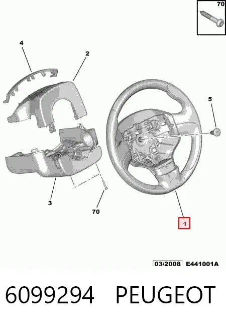 Kierownica Citroen C3 Picasso