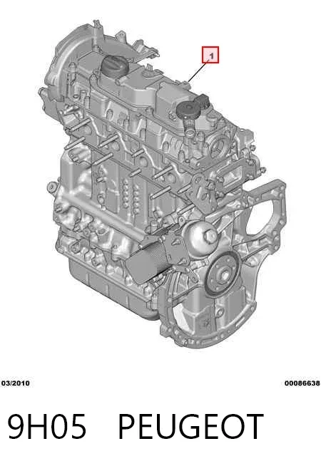 Silnik w komplecie Peugeot 308 II
