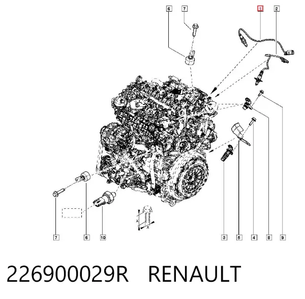 226900029R Renault (RVI)