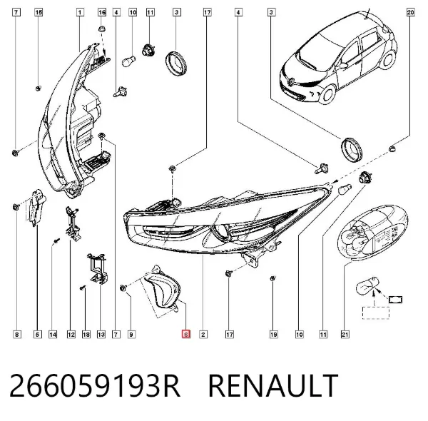  266059193R Renault (RVI)