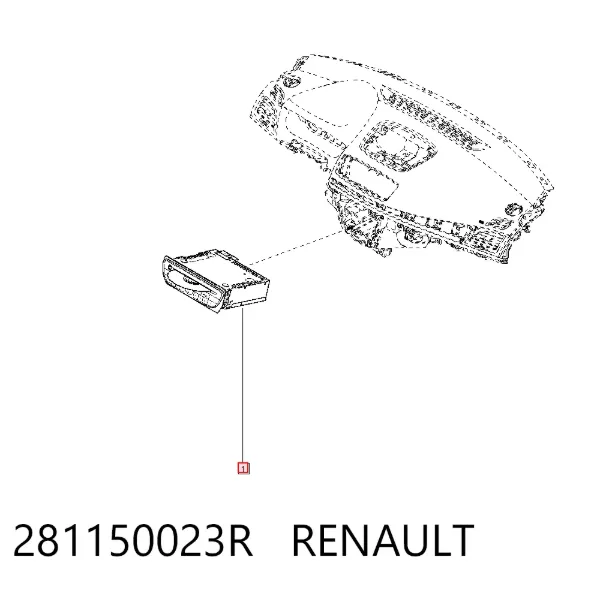 Radioodtwarzacz (radio AM/FM) Renault Megane III
