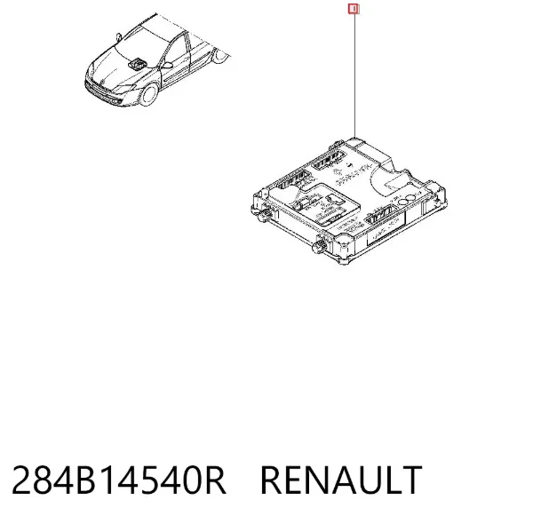 Blok komfortu 284B14540R Renault (RVI)