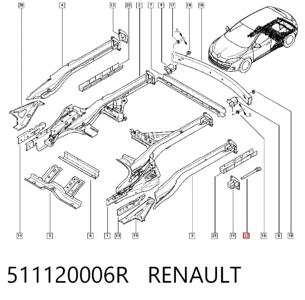 Hak holowniczy Renault Megane III