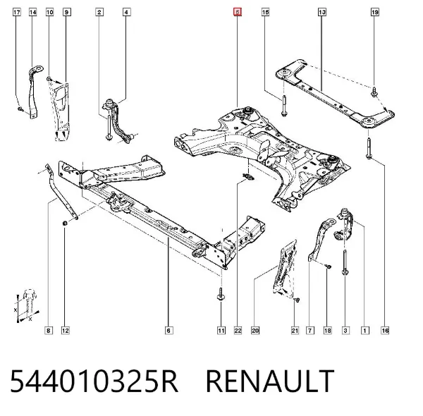  544010325R Renault (RVI)