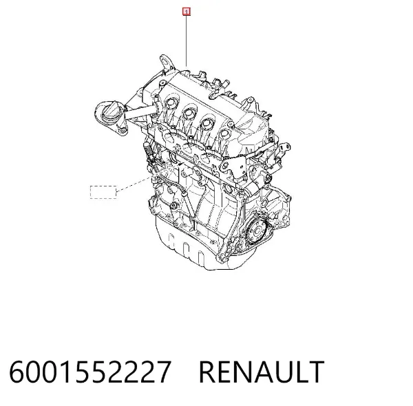 Silnik w komplecie Renault LOGAN II