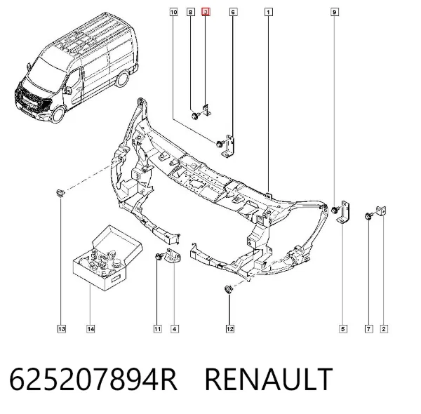  625207894R Renault (RVI)