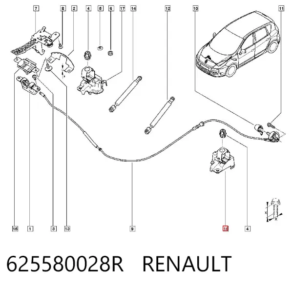  625580028R Renault (RVI)