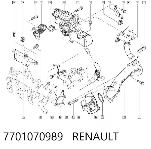  7701070989 Renault (RVI)