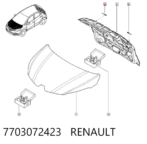  7703072423 Renault (RVI)
