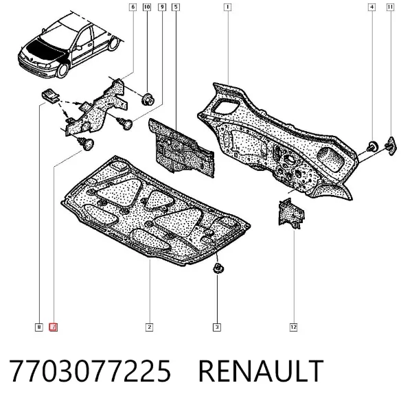  7703077225 Renault (RVI)